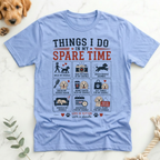 Things I Do in My Spare Time Doodle T-Shirt