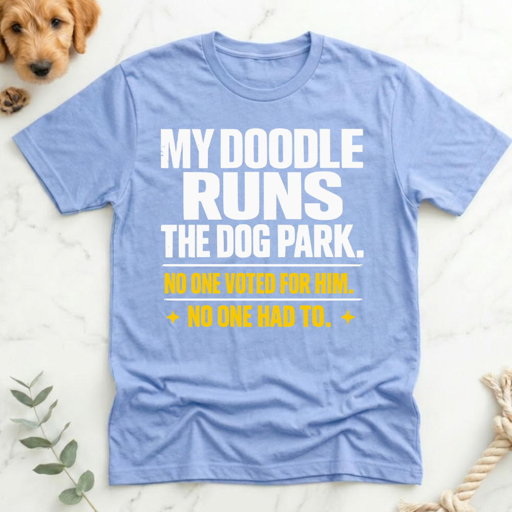 My Doodle Runs the Dog Park T-Shirt