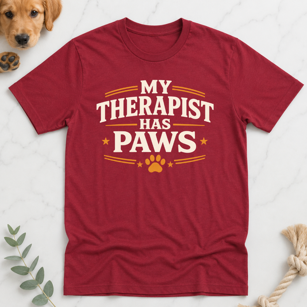 My Therapist Has Paws T-Shirt