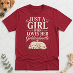 Just a Girl Who Loves Her GoldenDoodle T-Shirt