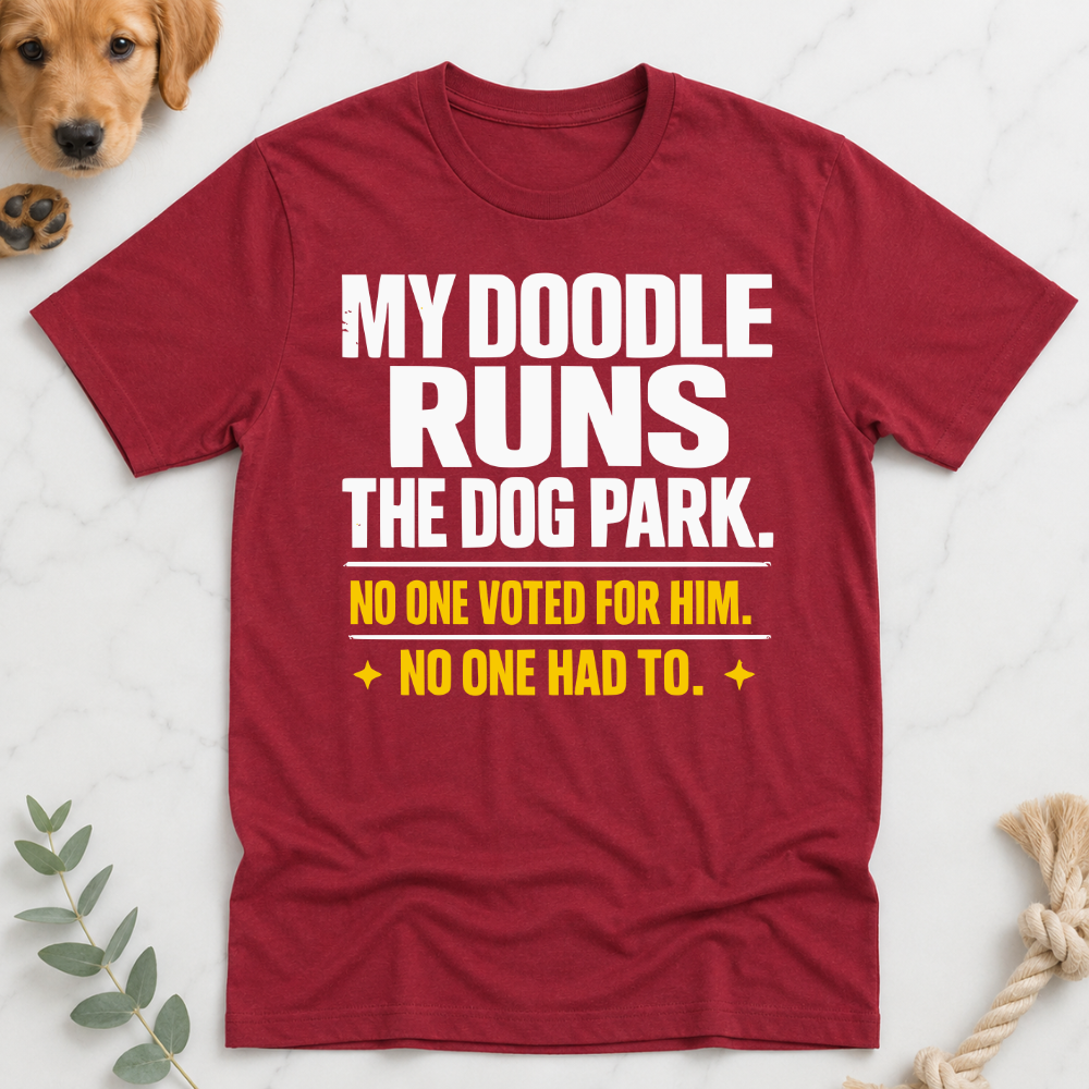 My Doodle Runs the Dog Park T-Shirt