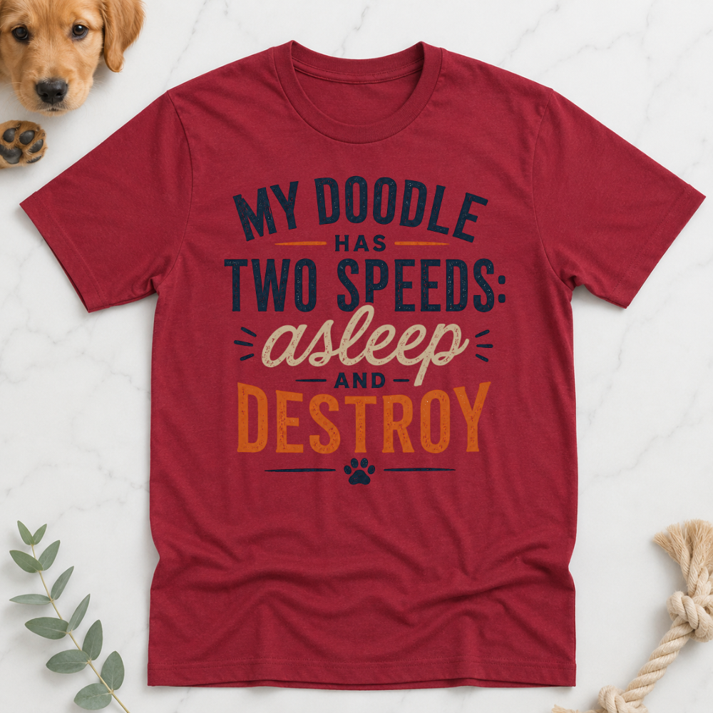 My Doodle has Two Speeds T-Shirt