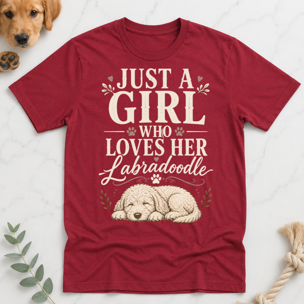 Just a Girl Who Loves Her Doodle T-Shirt