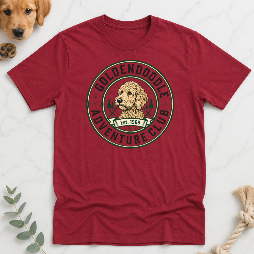 Goldenddoodle Adventure Club T-Shirt
