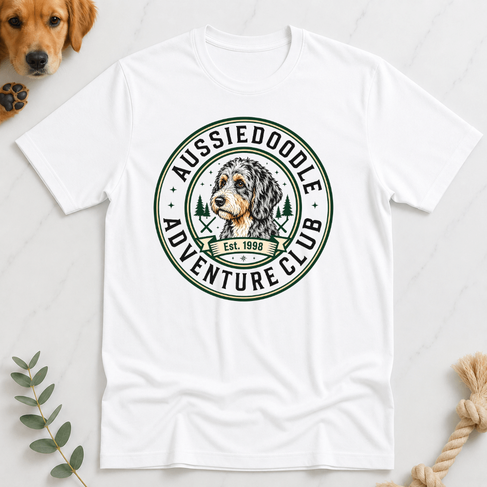 Aussie Doodle Adventure Club T-Shirt - Doodle Brothers Co