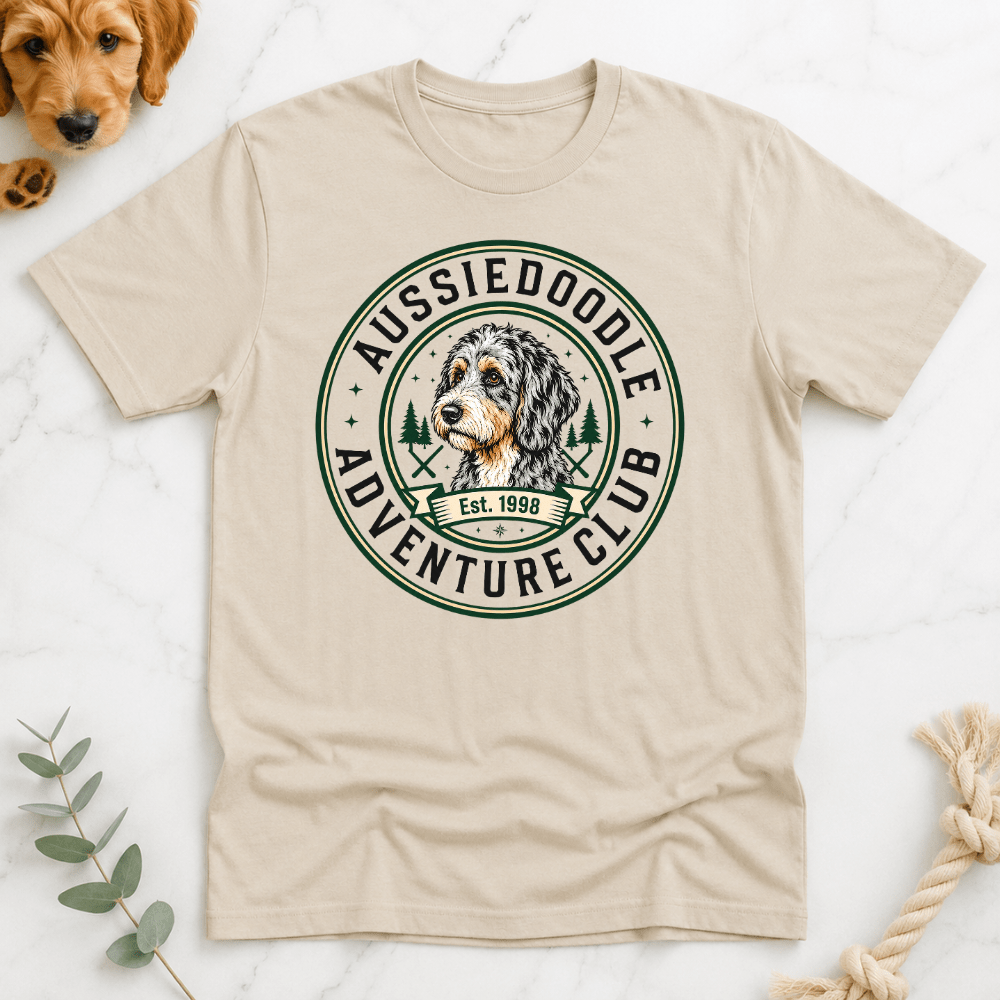 Aussie Doodle Adventure Club T-Shirt - Doodle Brothers Co