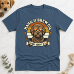 Bark and Brew T-Shirt - Doodle Brothers Co
