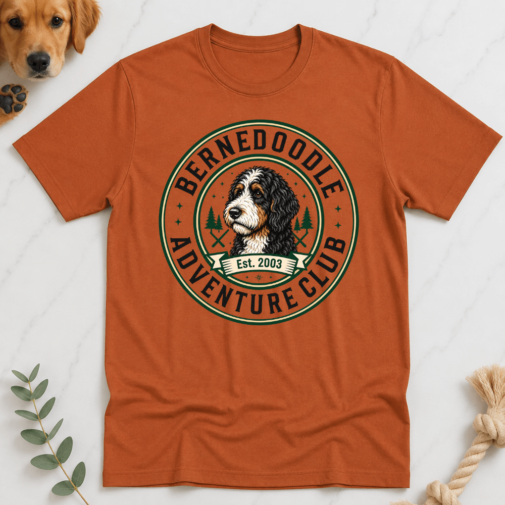 Berne Doodle Adventure Club T-Shirt - Doodle Brothers Co