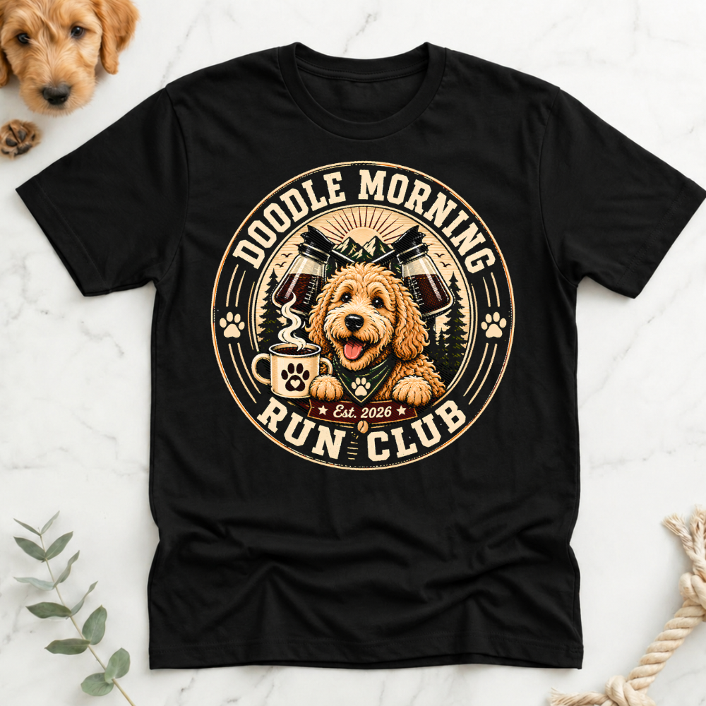 Doodle Morning Run Club T-Shirt