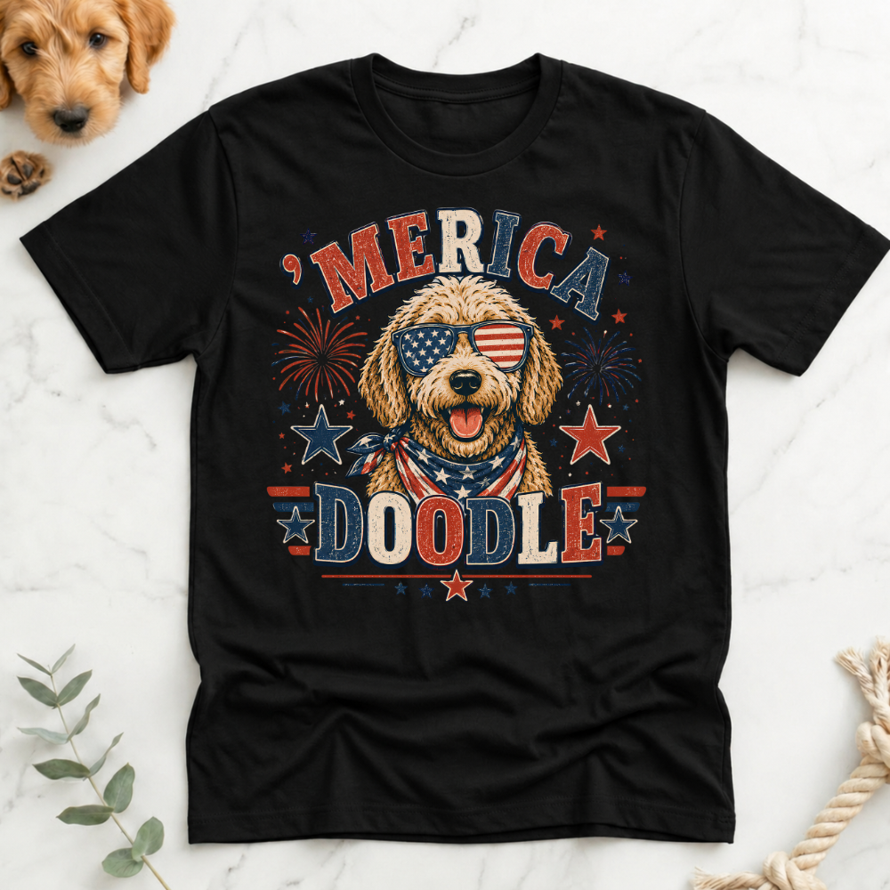 America Doodle T-Shirt