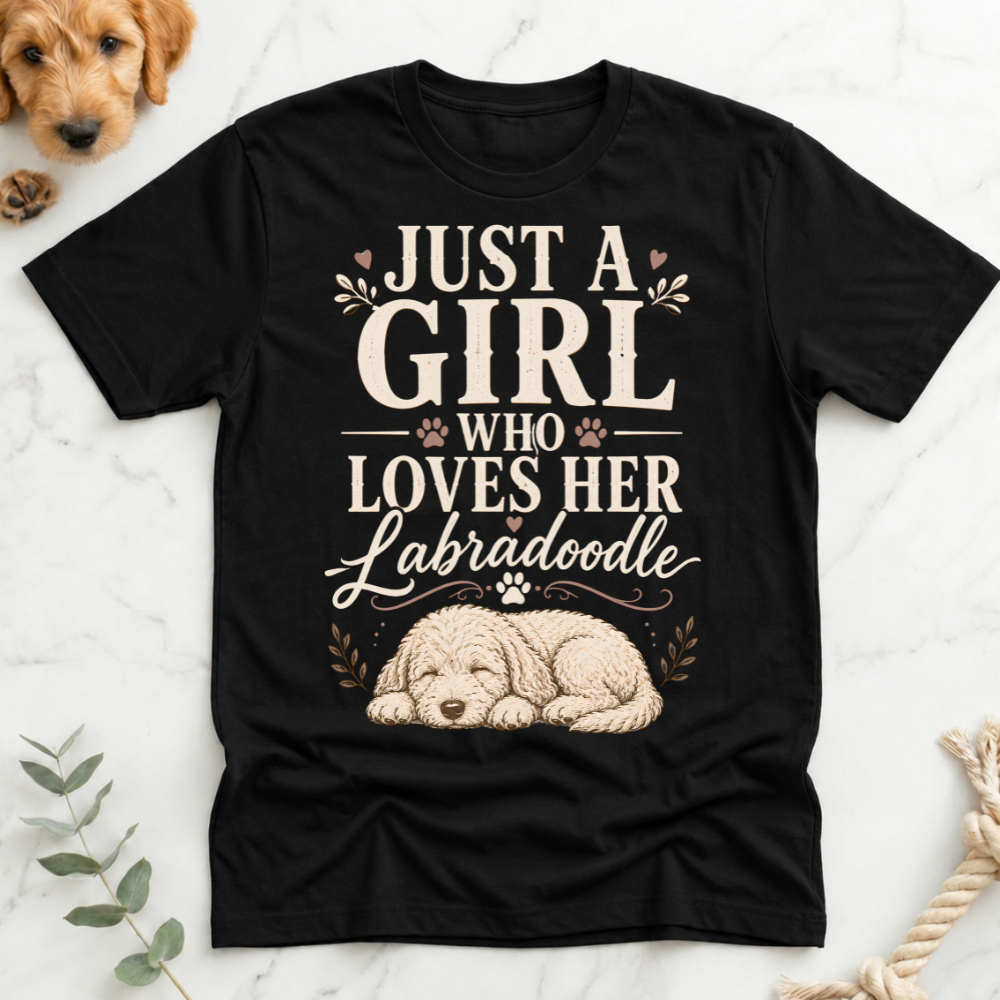 Just a Girl Who Loves Her Doodle T-Shirt