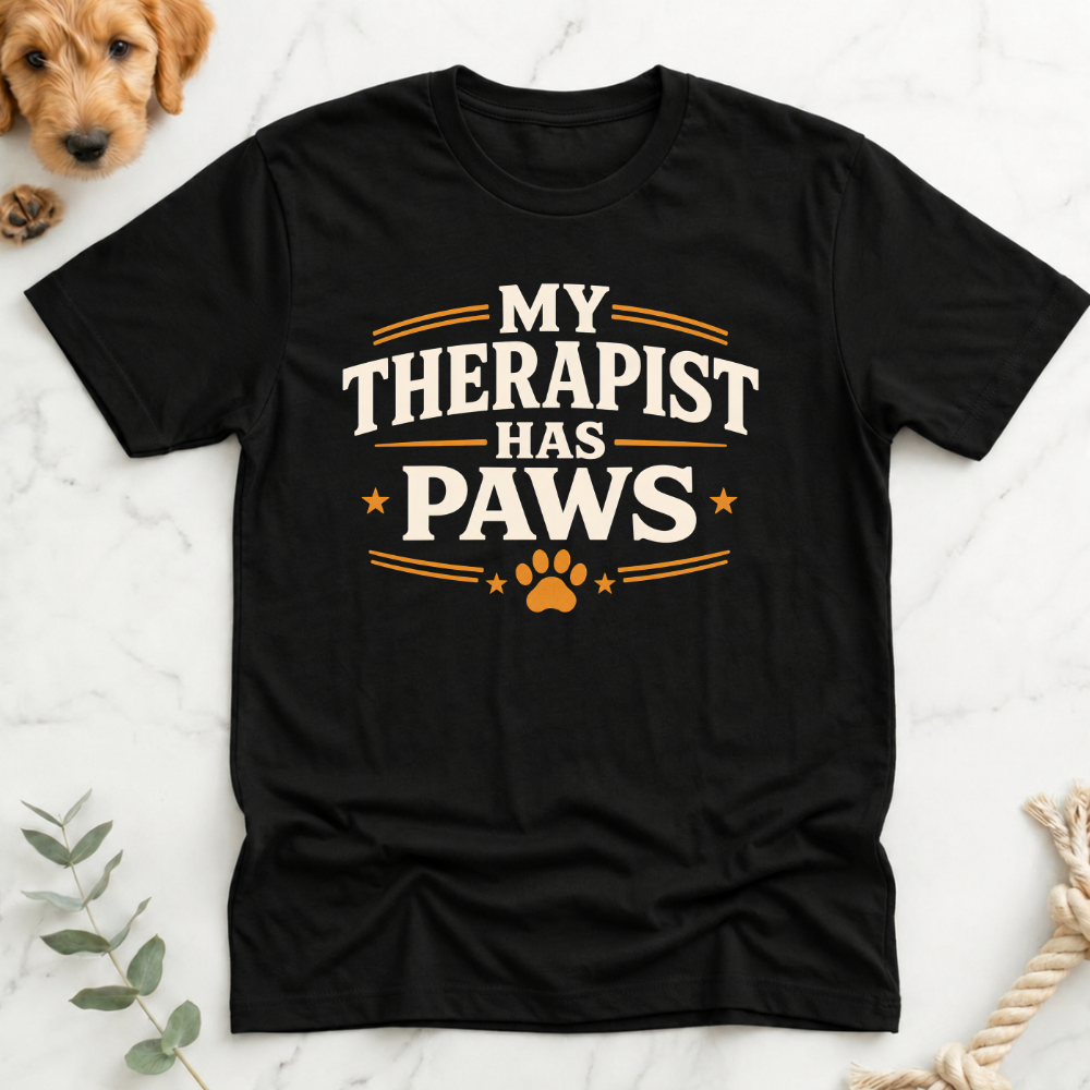 My Therapist Has Paws T-Shirt