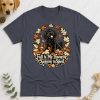 Fall is my Favorite Season to Shed Tshirt Halloween Doodle Tshirt