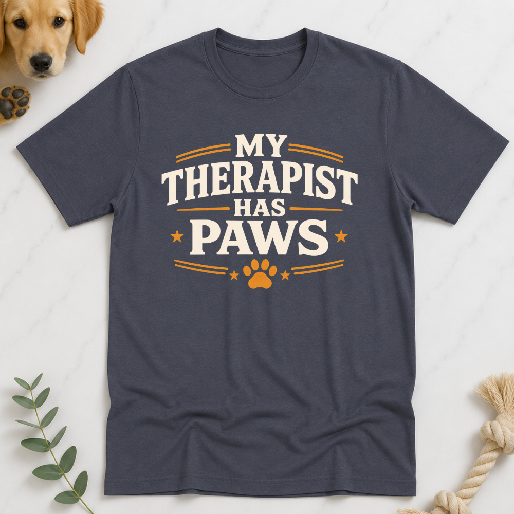 My Therapist Has Paws T-Shirt