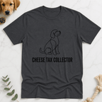 Cheese Tax Collector Line Doodle T-shirt - Doodle Brothers Co