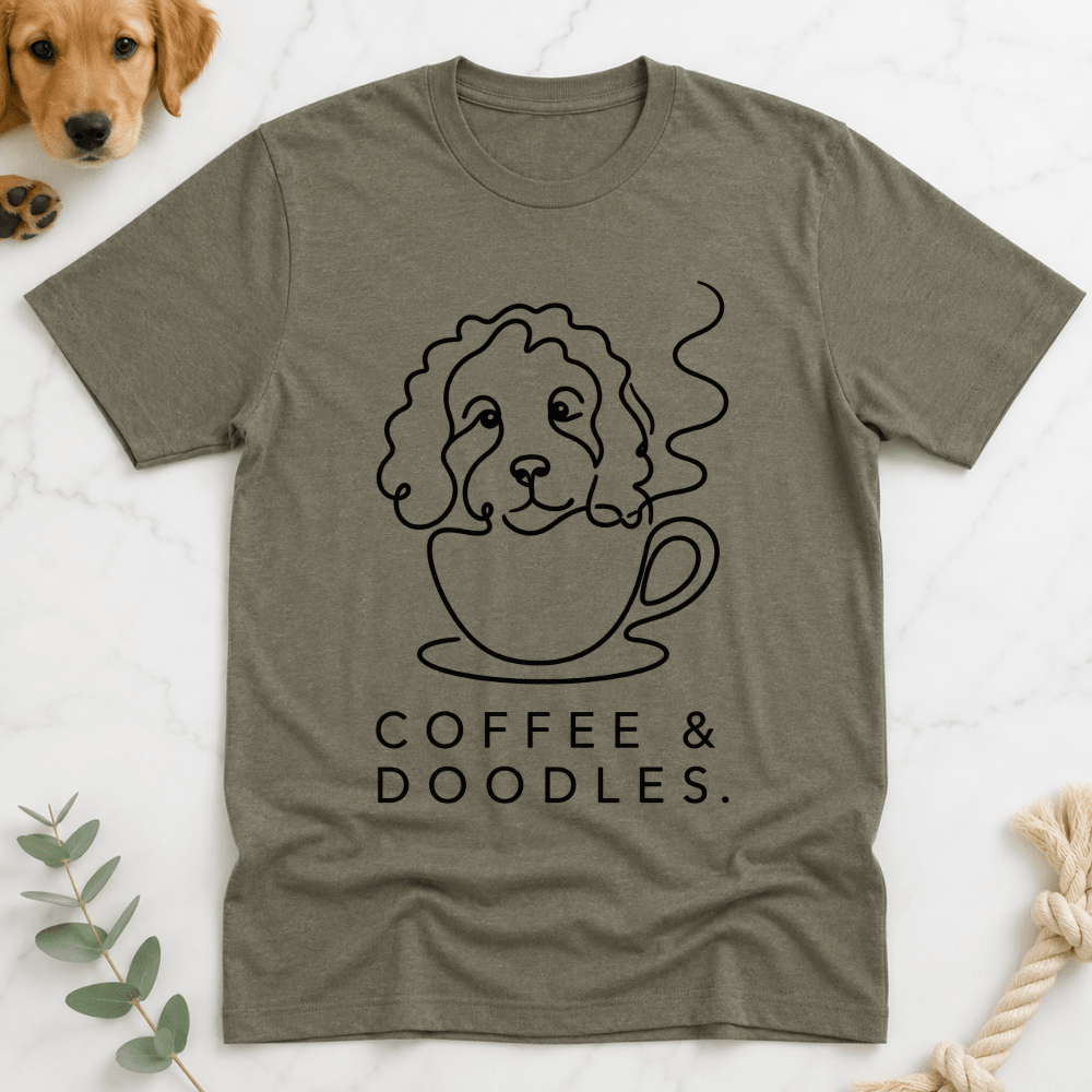Coffee and Doodles Abstract - Doodle Brothers Co