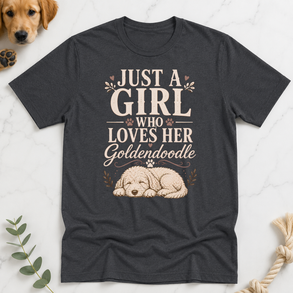 Just a Girl Who Loves Her GoldenDoodle T-Shirt