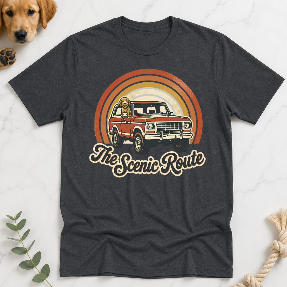 The Scenic Route Labradoodle Tshirt