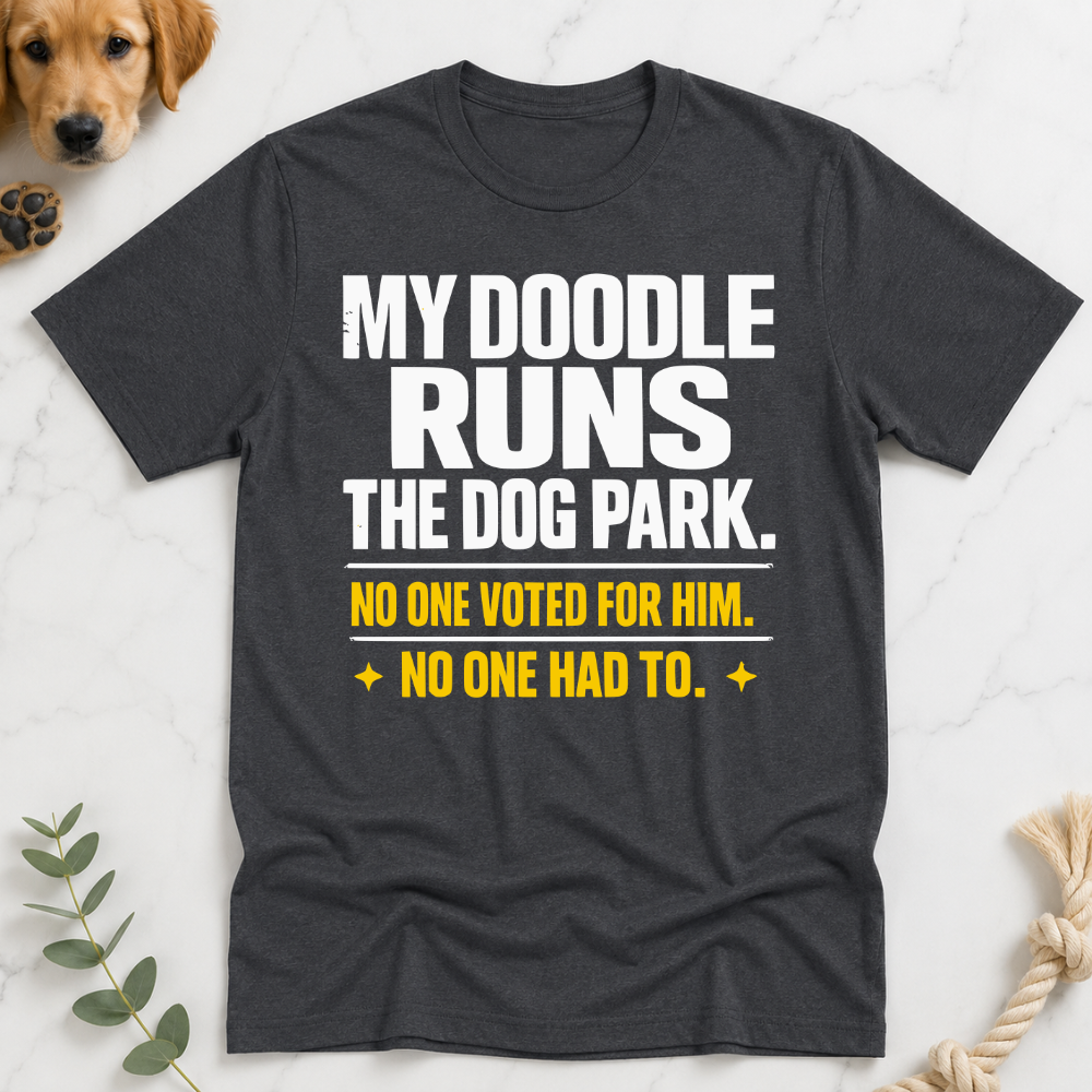My Doodle Runs the Dog Park T-Shirt