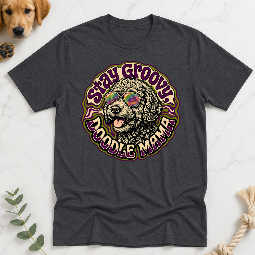 Stay Groovy Doodle Mama T-Shirt
