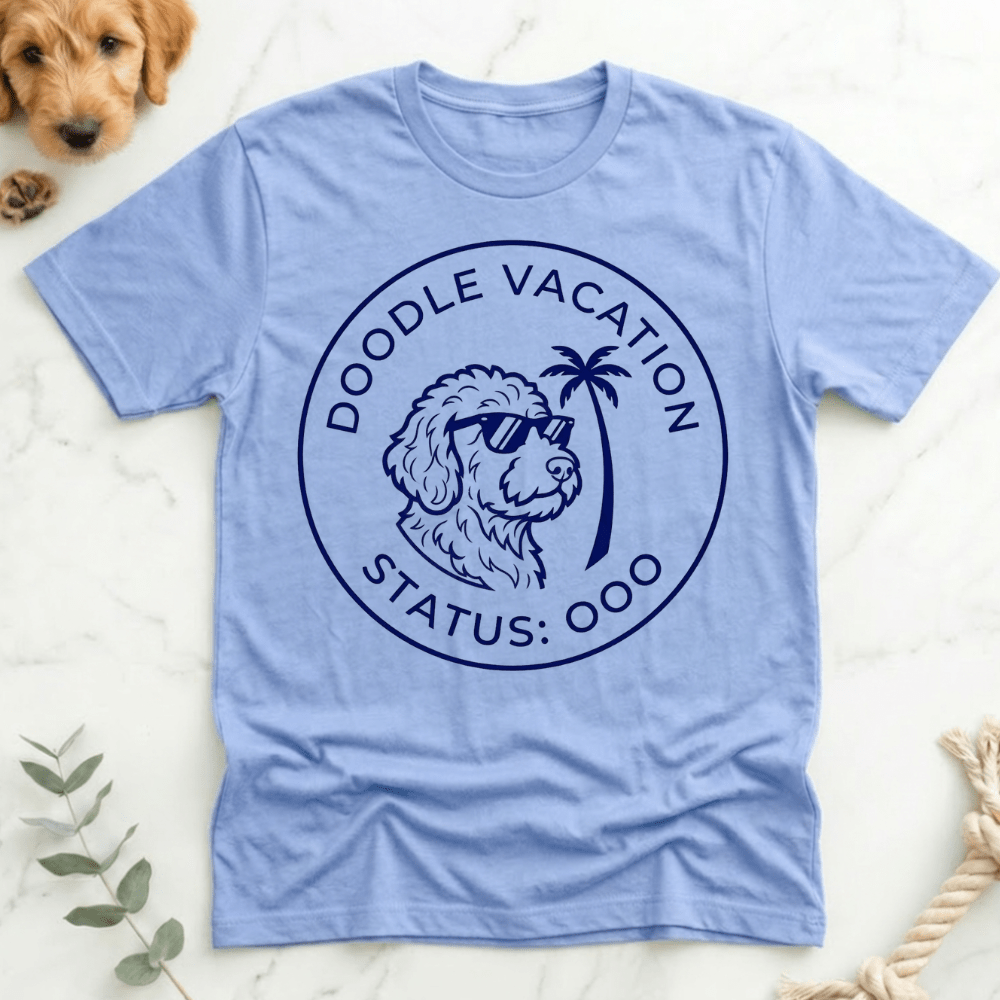 Doodle Vacation Status OOO T-Shirt - Doodle Brothers Co