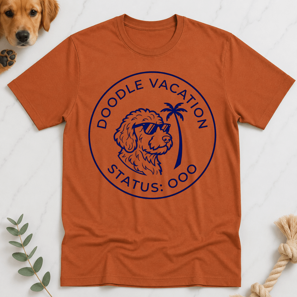 Doodle Vacation Status OOO T-Shirt - Doodle Brothers Co