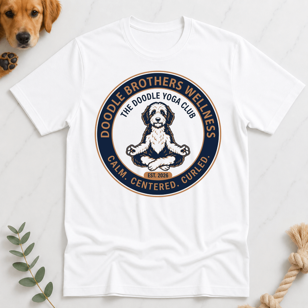 Doodle Yoga Club T-Shirt - Doodle Brothers Co