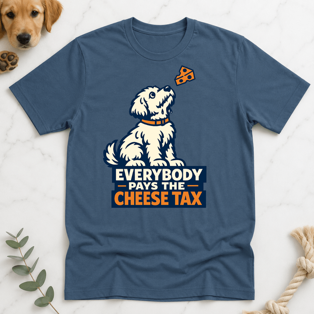 Everybody Pays the Cheese Tax T-Shirt - Doodle Brothers Co