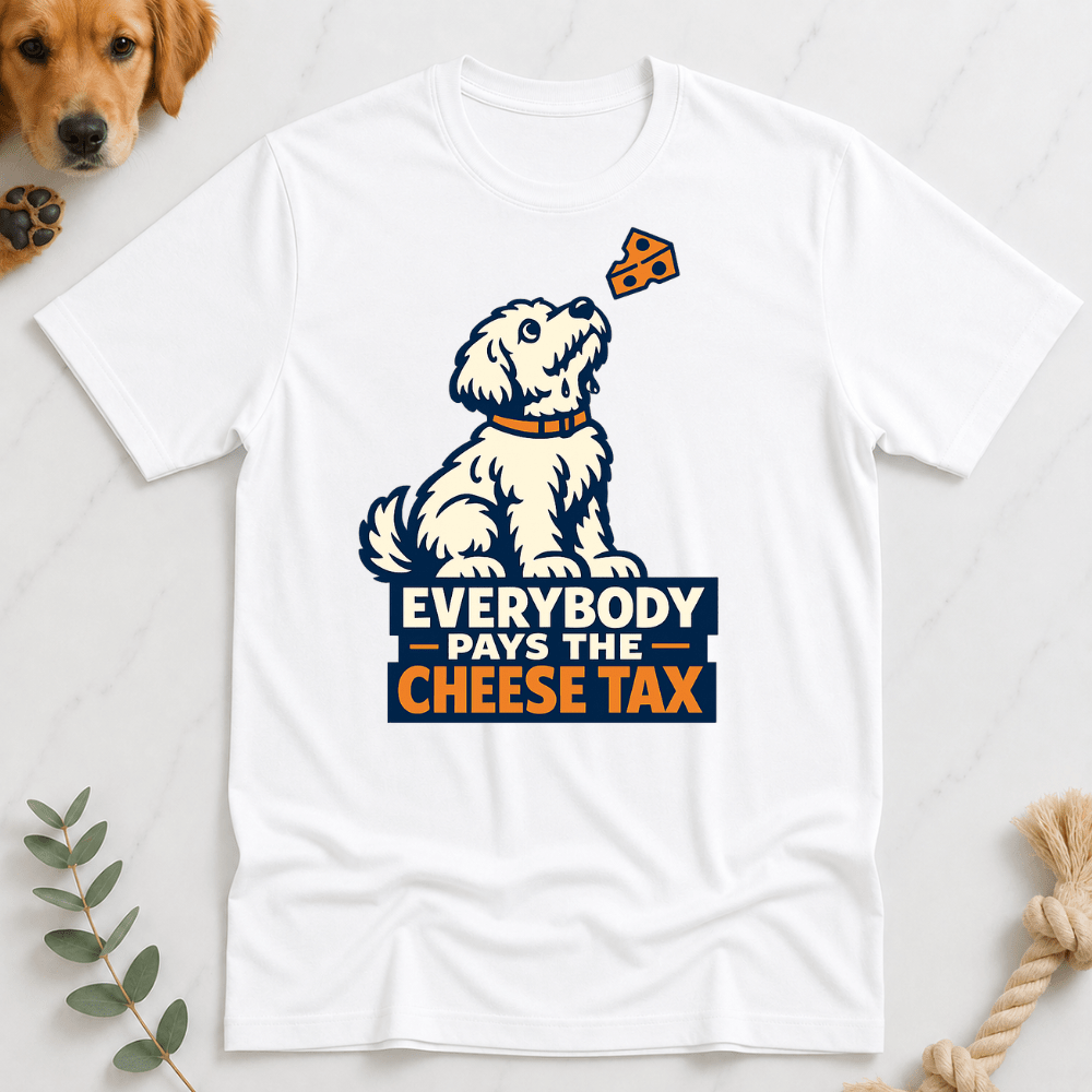Everybody Pays the Cheese Tax T-Shirt - Doodle Brothers Co