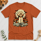 Fangs for Treats Halloween Doodle Tshirt