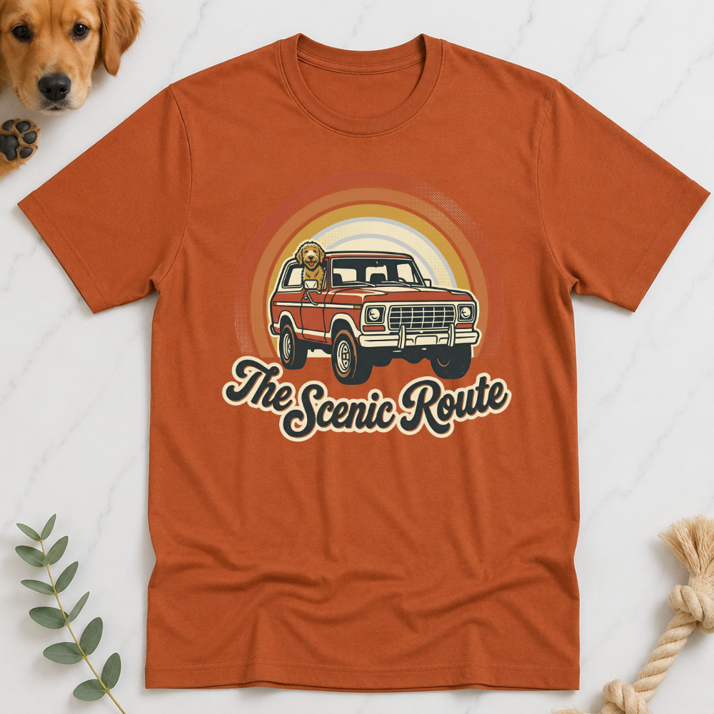 The Scenic Route Labradoodle Tshirt