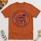 Doodle Vacation Status OOO T-Shirt