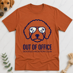 Out of Office Doodle Vacation Club T-Shirt