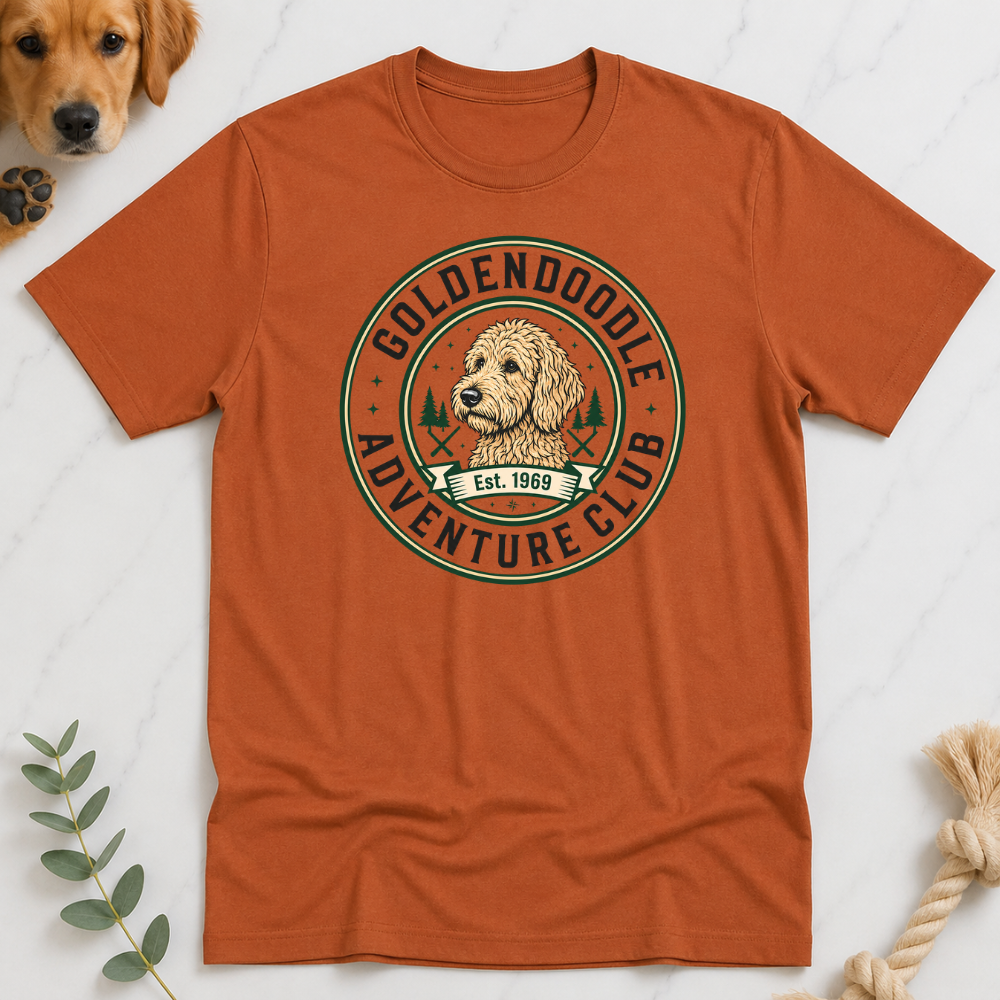 Goldenddoodle Adventure Club T-Shirt