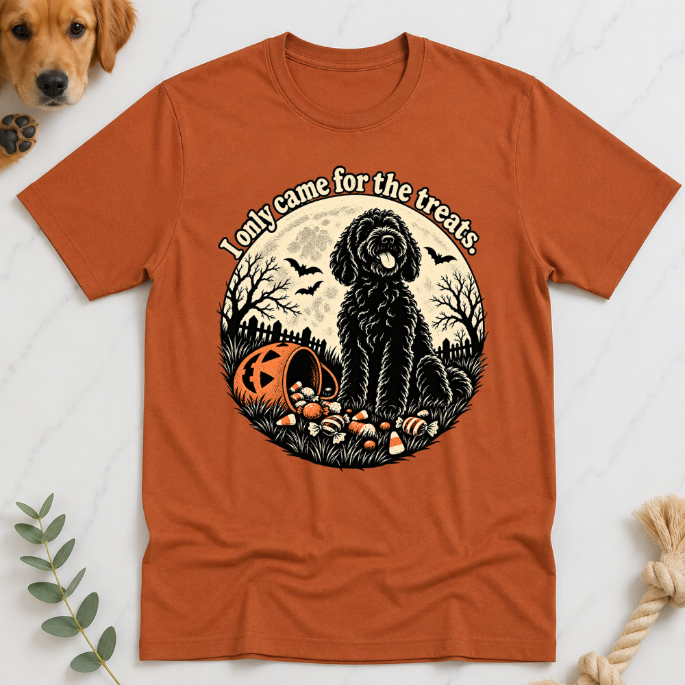 I Only Came for the Treats Halloween Doodle Tshirt