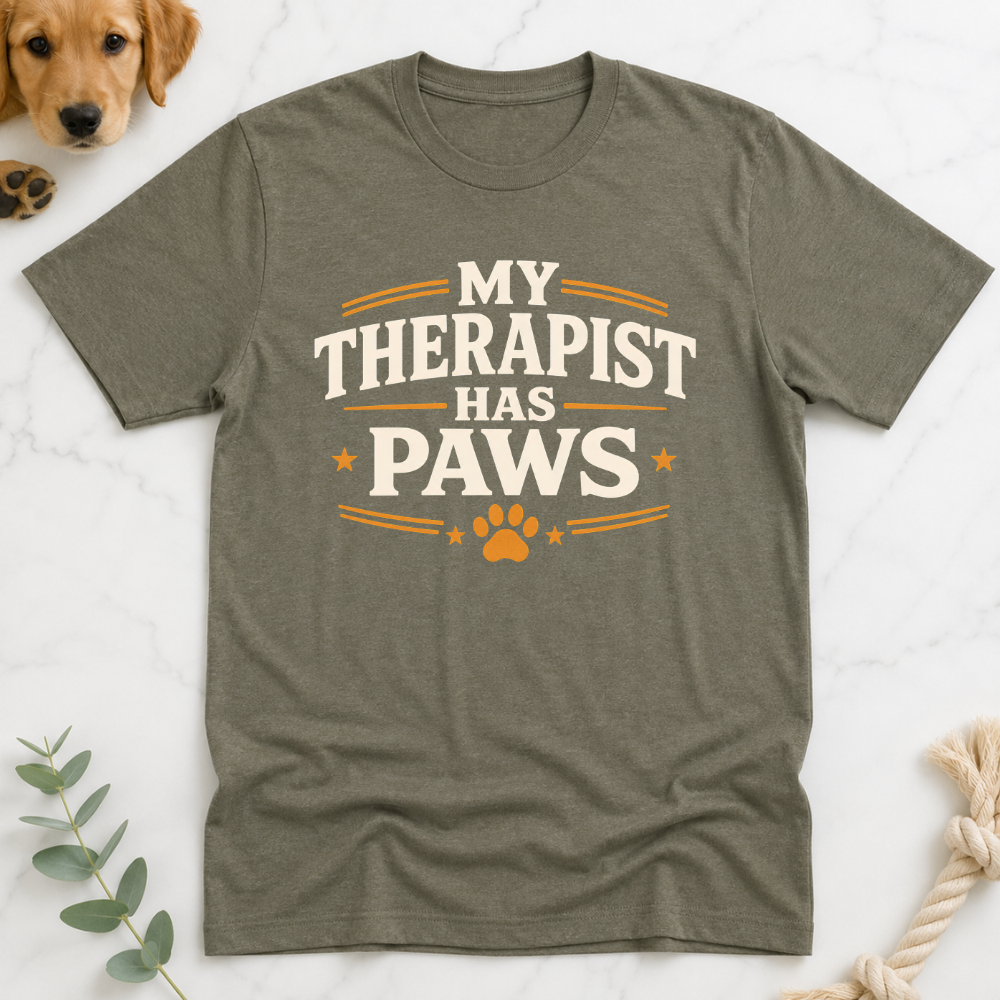 My Therapist Has Paws T-Shirt