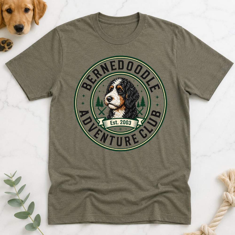 Berne Doodle Adventure Club T-Shirt
