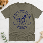 Doodle Vacation Status OOO T-Shirt