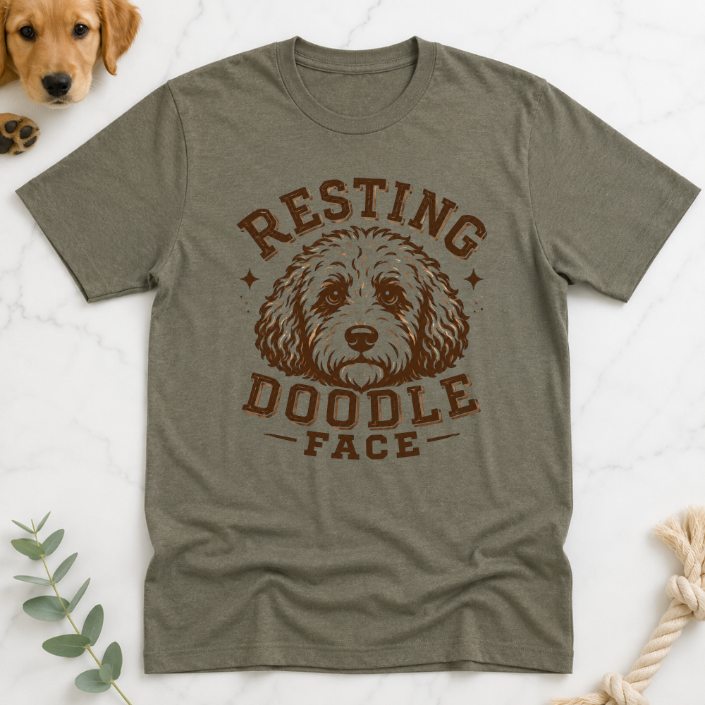 Resting Doodle Face T-Shirt
