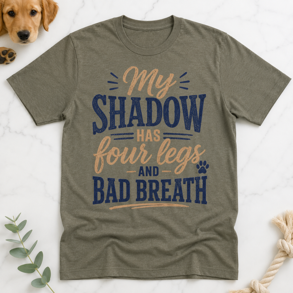 My Shadow has Four Legs and Bad Breath T-Shirt