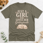 Just a Girl Who Loves Her GoldenDoodle T-Shirt