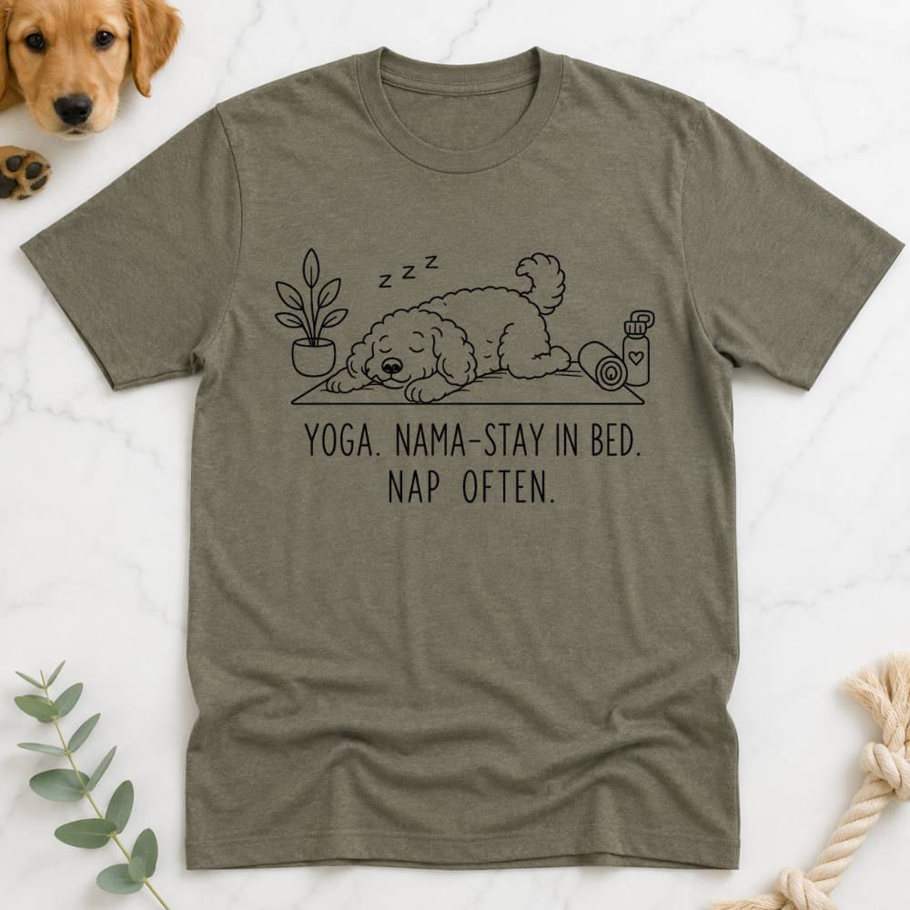 NamaStay Downward Doodle Dog T-Shirt