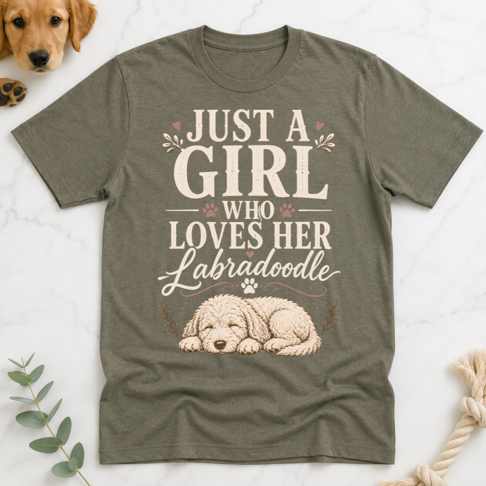 Just a Girl Who Loves Her Doodle T-Shirt