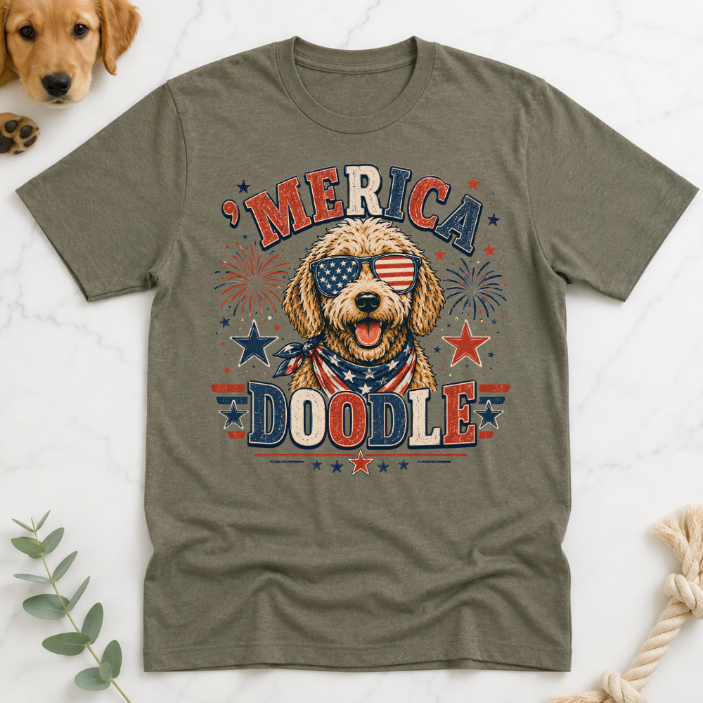 America Doodle T-Shirt