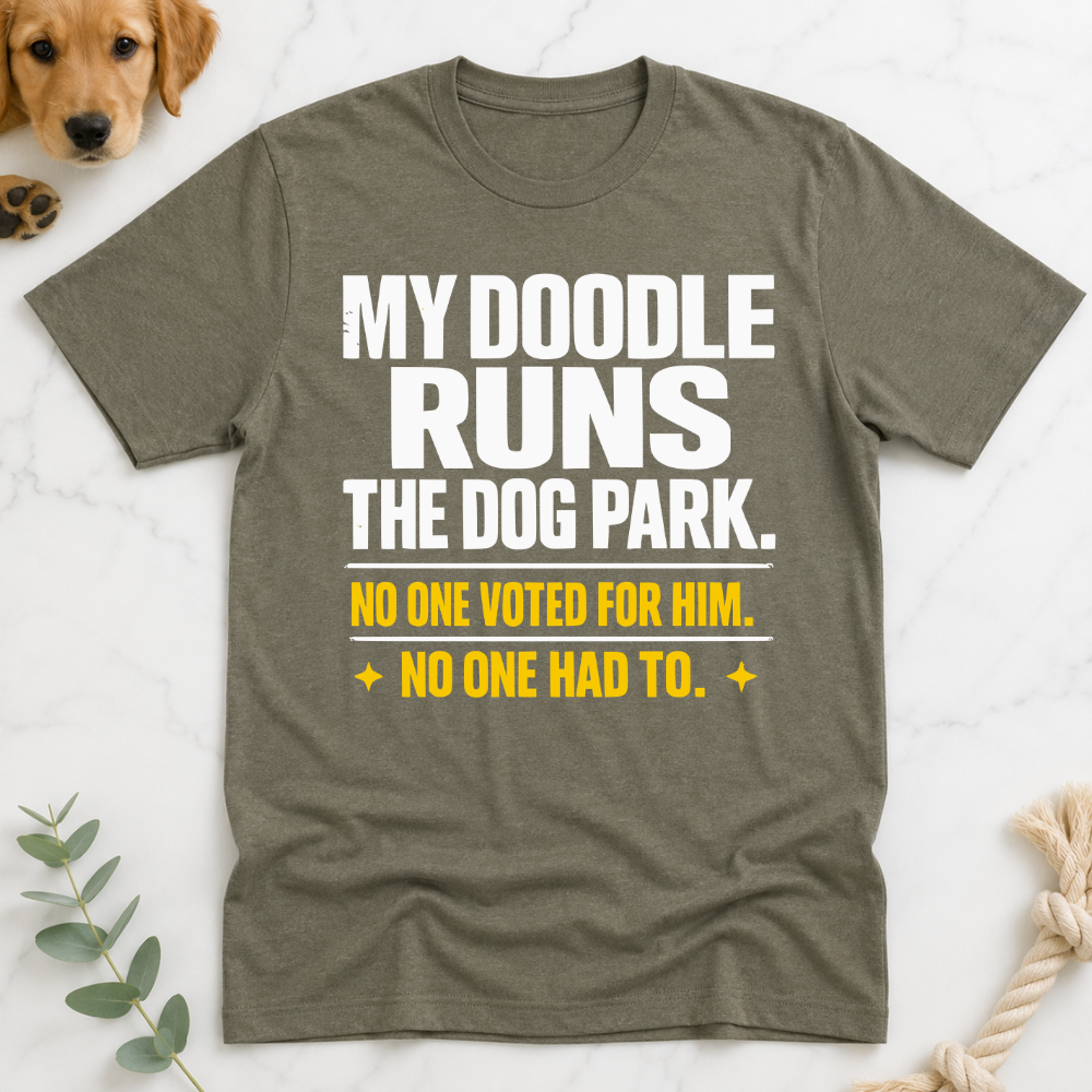 My Doodle Runs the Dog Park T-Shirt