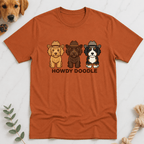 Howdy Doodle Cartoon Labradoodles T-Shirt - Doodle Brothers Co