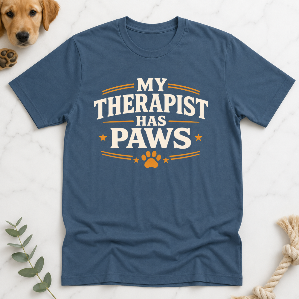 My Therapist Has Paws T-Shirt