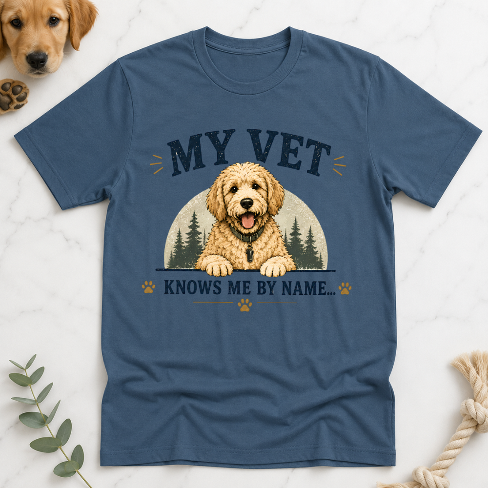 My Vet Knows Me by Name T-Shirt