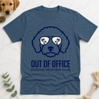 Out of Office Doodle Vacation Club T-Shirt