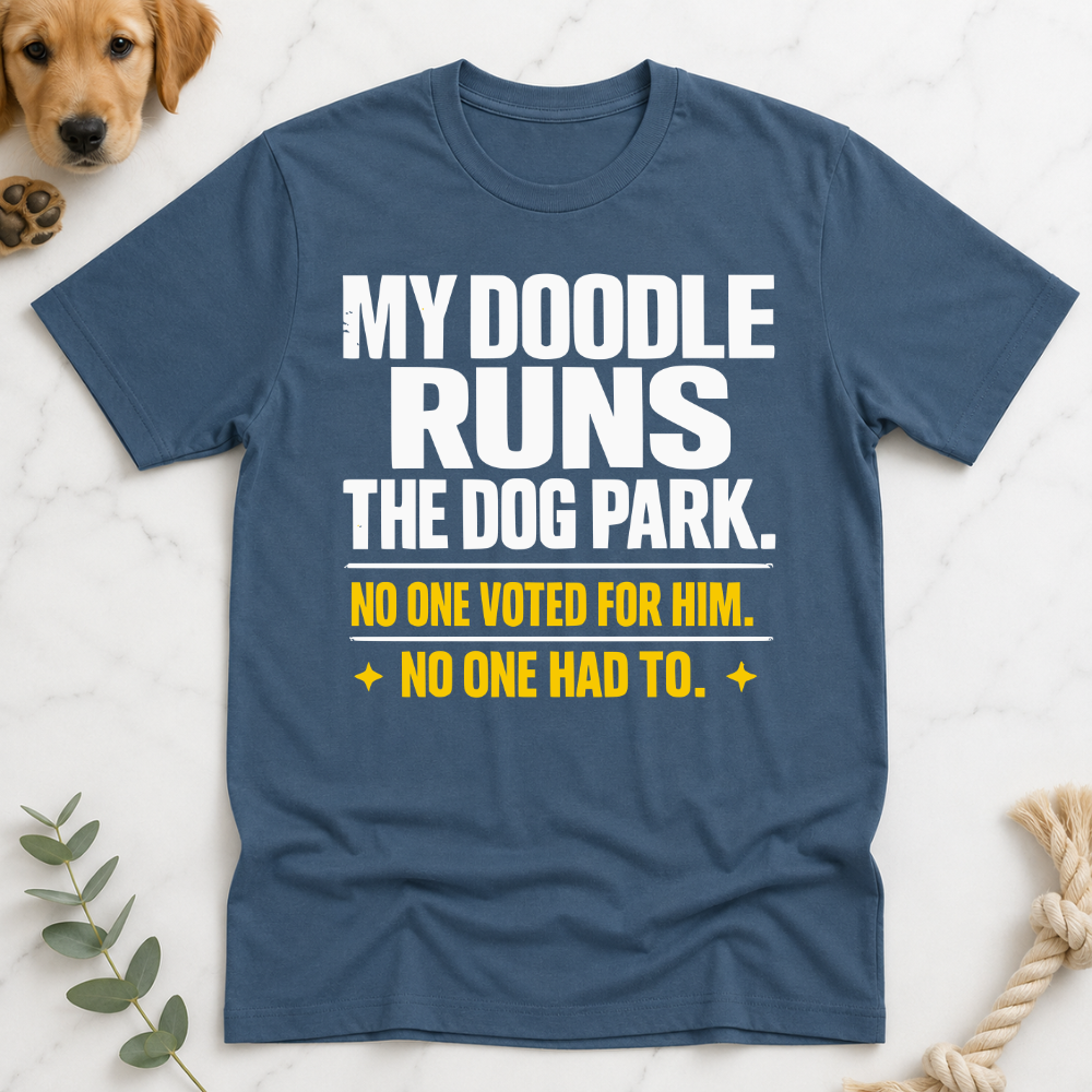 My Doodle Runs the Dog Park T-Shirt